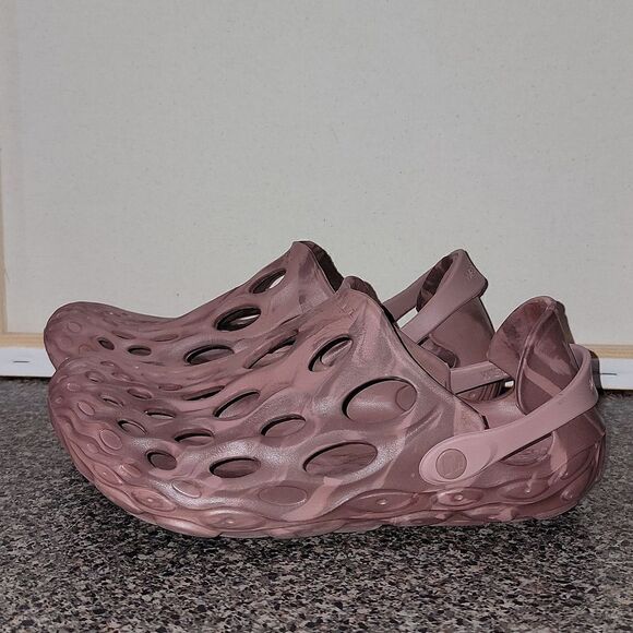 Merrell Hydro Moc Womens Size 8 Burgundy Slip On Clog Water Shoes J004254 - Picture 9 of 13